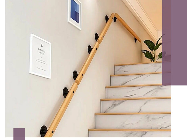 Поручни металлические и деревянные под ключ в Спасске-Дальнем