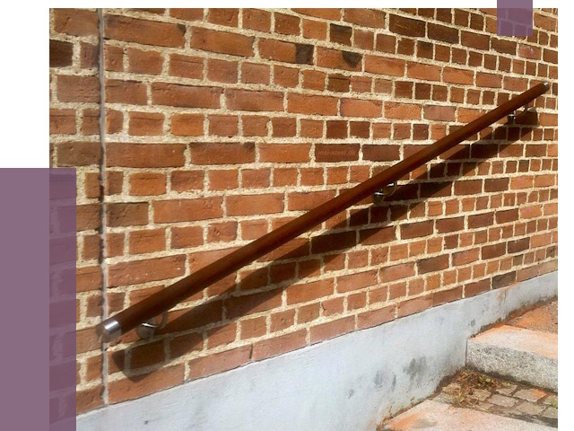 Изготовление пристенных поручней в Спасске-Дальнем от 4501 руб. — ПРОЛЁТ-Спс