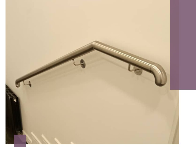 Изготовление пристенных поручней в Спасске-Дальнем под ключ за сроки